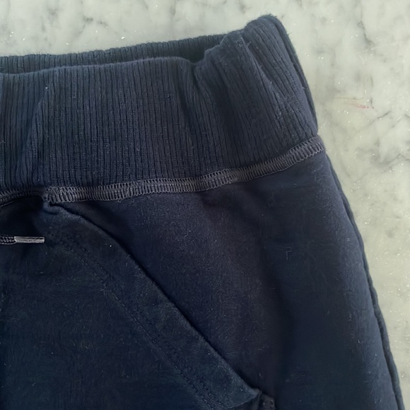 Navy blue cotton skirt - Picture 2 of 3